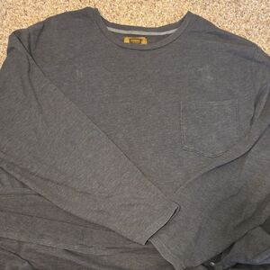 The Foundry Supply Co. Charcoal Long Sleeve Tee
